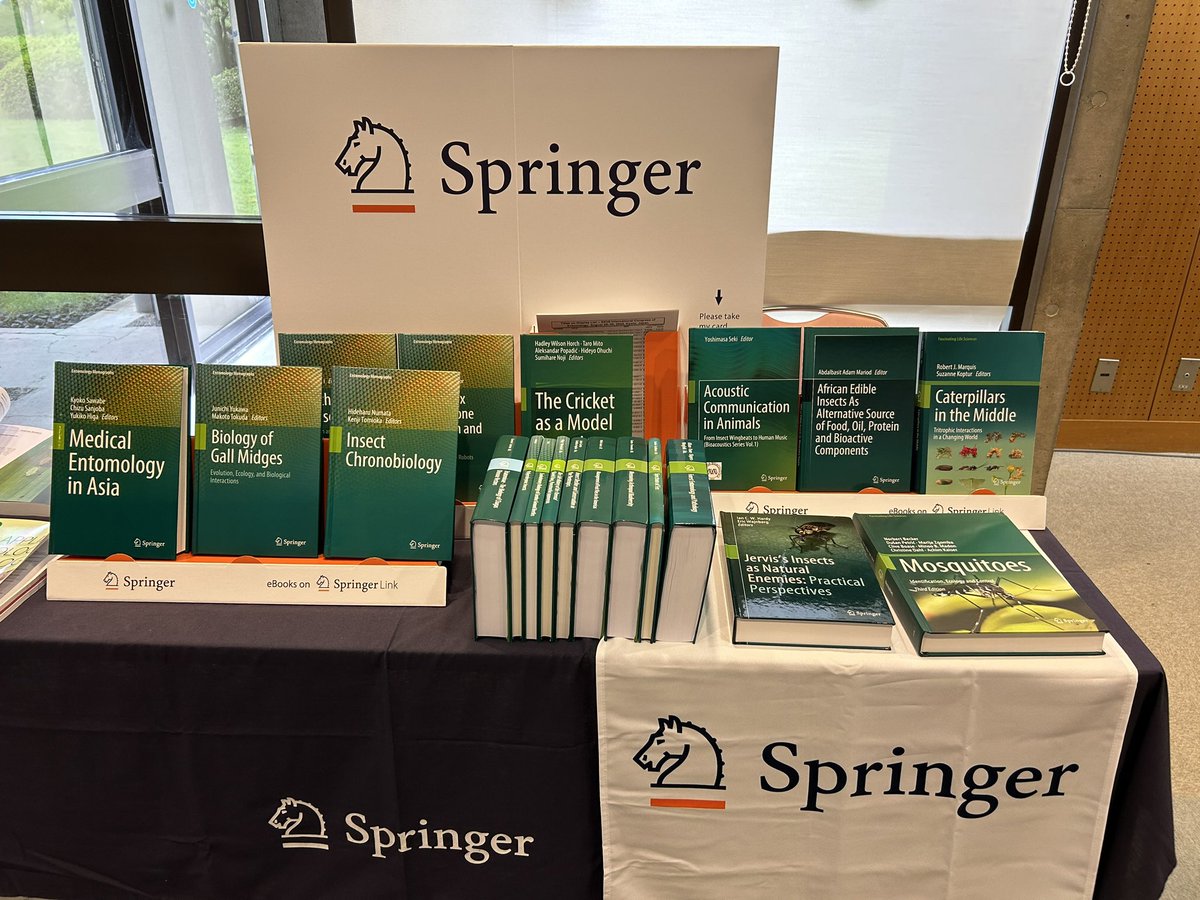 International Congress of Entomology 2024 Kyoto JP (@ice2024kyoto_jp) on Twitter photo We have a special offer for those who have made connection with researchers from all fields: the first five will receive a set of insect origami, cookies and a book provided by <a href="/SpringerJP_LS/">Springer Japan Life Sciences</a> !!
At Information Desk
#ice2024 #ice2024kyoto #springer We have a special offer for those who have made connection with researchers from all fields: the first five will receive a set of insect origami, cookies and a book provided by <a href="/SpringerJP_LS/">Springer Japan Life Sciences</a> !!
At Information Desk
#ice2024 #ice2024kyoto #springer