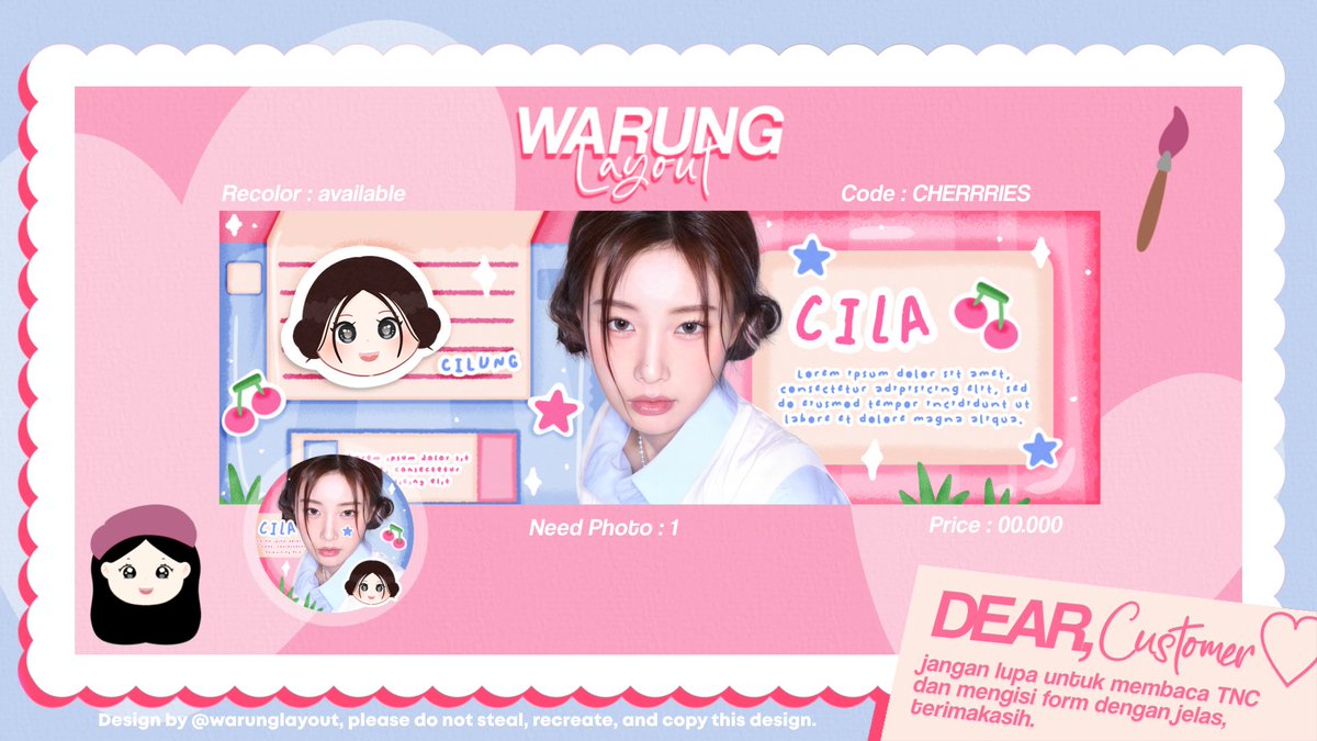 — help RT will be appreciated ✨

Hi guys boleh minta tolong ospekin anak baru aku? apa sudah aman? Kalau ada kesamaan dengan BA lain boleh sung DM 🤏🏻 terimakasi banyakkk 💖💖

#zonauang #zonaba