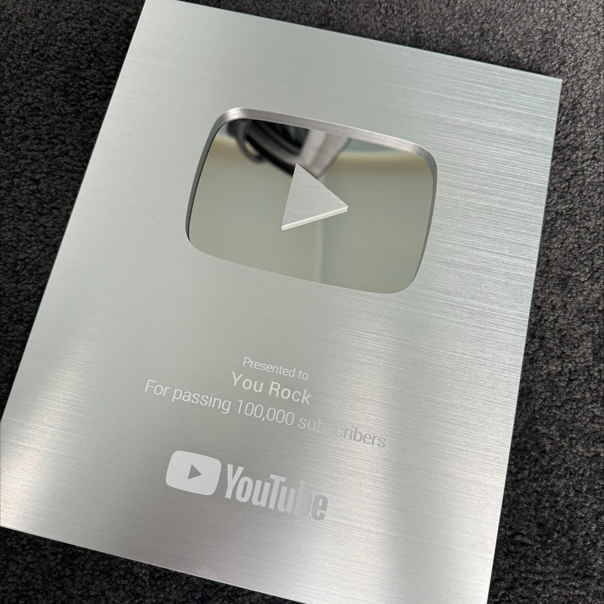 Look what arrived in the mail today! 🔥 Super proud of our three-man team here at the You Rock Productions HQ! Although this achievement may look small to some, this feels huge for us! Massive thanks to my team and all our supporters for helping us reach this milestone 🙏🏻