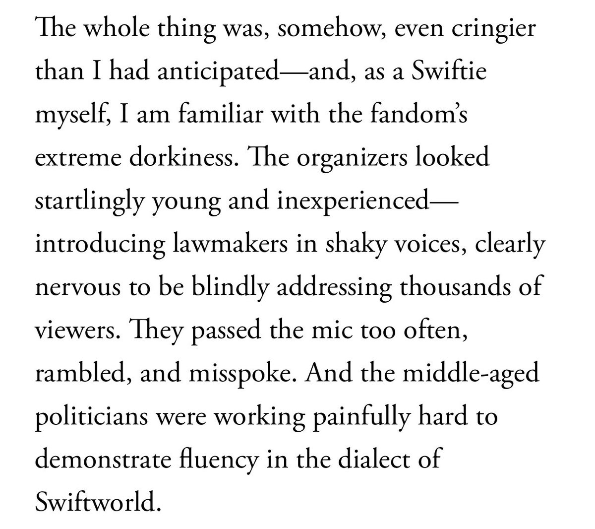 I’m curious why we are putting down women who are speaking up? It’s okay to have a shaky voice. This is a weirdly negative piece - and I’d like to know WHY. These women worked hard and raised money and GOT IT DONE. 

USE YOUR VOICE EVEN WHEN IT SHAKES!!!