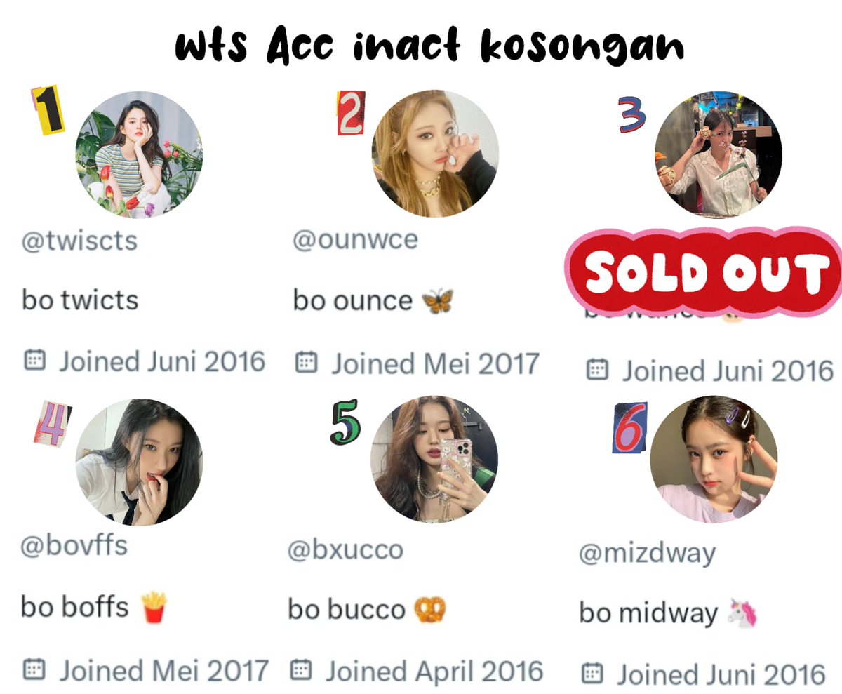 paczific's tweet photo. @700juta saya juall

☆ w-ts acc inact kosongan no mastip ☆

𖦹 verif all no luar (no mastip)
𖦹 go green (-ssb baru ganti usn)
𖦹 masuk mt nommoots (boleh dites)
𖦹 masuk ht harus dimainin dulu
𖦹 dom gmail

💰 8,000 /acc https://t.co/gQIBRa3Ee5