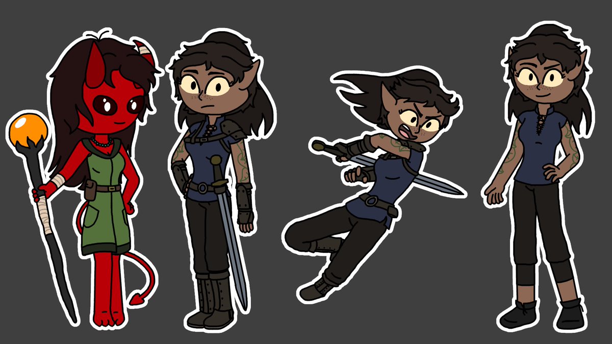 Kalia and the Fire Staff tweet media