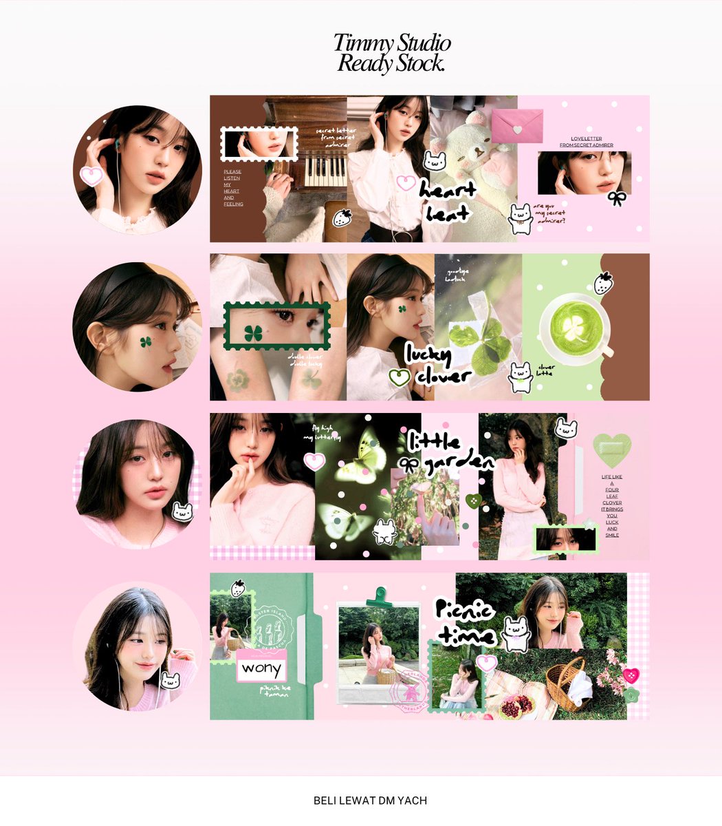 Halooo, help rt yaa ⋆⭒˚｡⋆

Aku ada layout ready stock wony rola rola yang siap kamu jemput, cantik kan? 

☆ Harganya affordable cuma 10K aja
☆ Bisa gopay, spay, qris bank mandiri
☆ Free retext

Yuk jemput sekarang!

⋆✴︎˚｡⋆ #zonauang #zonaba