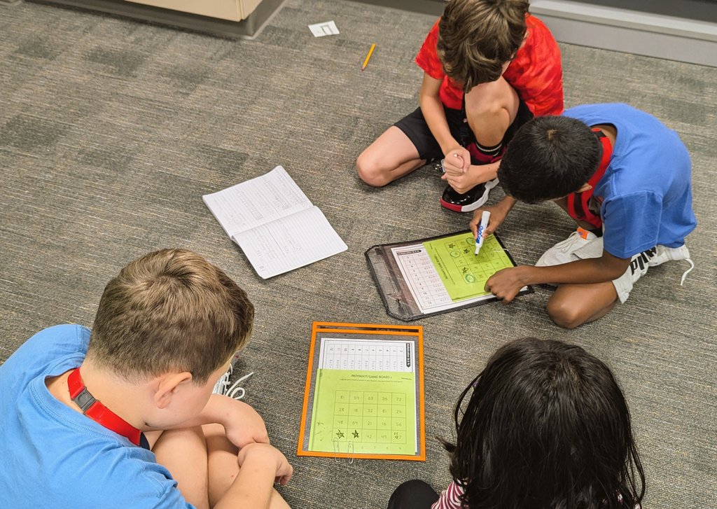 MrsVuTeaches's tweet photo. Math stations in full swing! #exleytweets #katyisd #katymath https://t.co/WTVPcO5Fhq