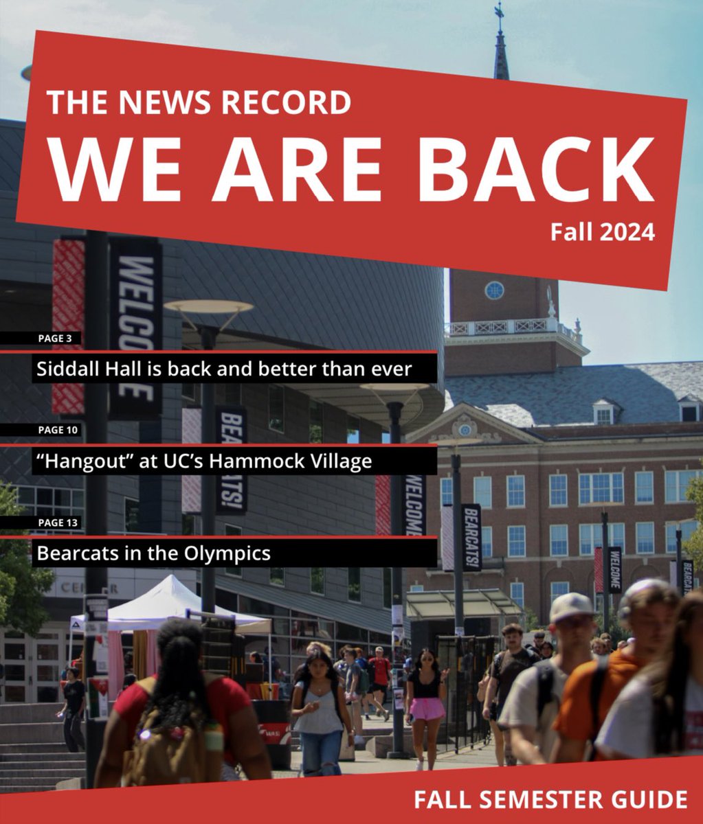 Start your semester off right by grabbing a copy of our Fall Semester Guide Magazine at a newsstand near you as soon as Friday! Or find it online by clicking the link in our bio.