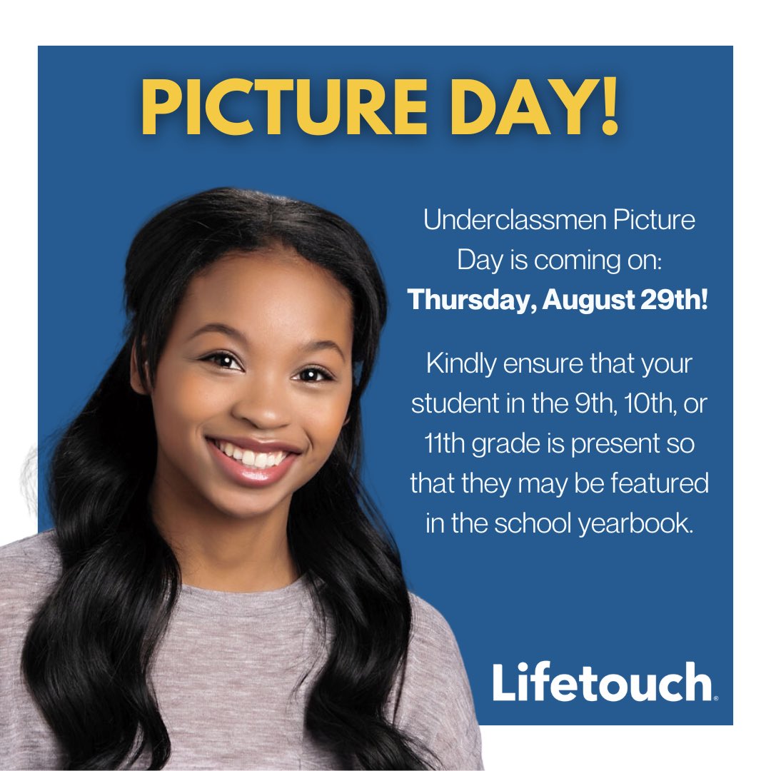 Use code: EVTGVP3QX to order your school picture!
