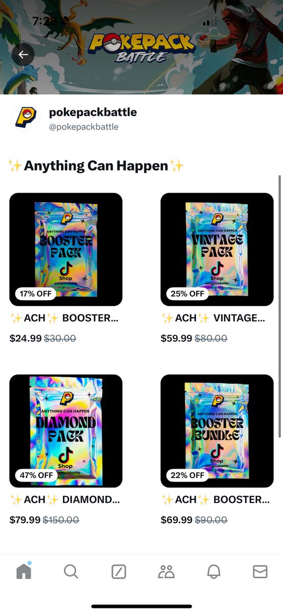 pokepackbattle tweet media