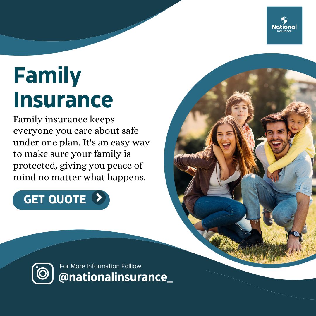 NtnlInsurance's tweet photo. Protecting your whole family starts with a single step. 🌟 Family insurance brings peace of mind and ensures everyone you love is covered. Because family comes first, always. 💖

#FamilyFirst #InsurancePeaceOfMind #NationalInsurance https://t.co/2jhO3nfOAs