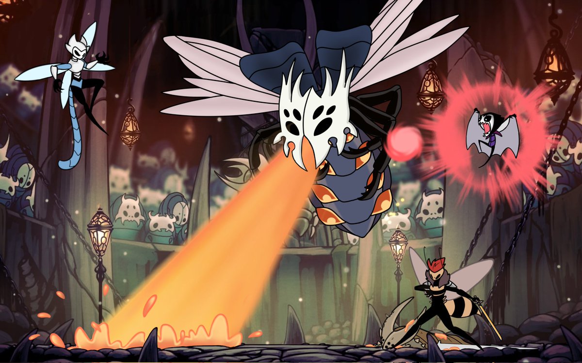 Escenas de un torneo de OC en el coliseo de los insensatos.
. 
.
.
.
#Hallownest #hollowknight #hollowknightfanart #hollowknightart #hollowknightgame #game #silksong #fanart #art #digitalart #fanfic #fanfiction #comic #Vessel #Root #oc  #originalcharacterart #fool #collessium