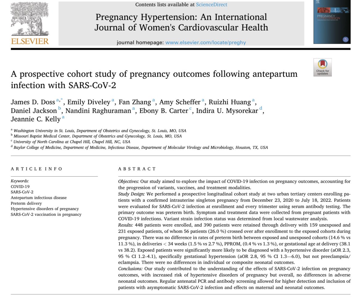 Jeannie C. Kelly, MD, MS (@jchenkelly) on Twitter photo So proud of <a href="/wanderingorion/">Jamie Doss, MD</a> for pushing this to the finish line. Congratulations!
<a href="/WashU_OBGYN/">WashU Medicine OBGYN</a>
<a href="/NanRaghuraman/">Nan Raghuraman MD MSCI</a>
<a href="/ebonycartermd/">Ebony B. Carter, MD, MPH</a>
<a href="/MysorekarLab/">Dr. Indira Mysorekar</a> So proud of <a href="/wanderingorion/">Jamie Doss, MD</a> for pushing this to the finish line. Congratulations!
<a href="/WashU_OBGYN/">WashU Medicine OBGYN</a>
<a href="/NanRaghuraman/">Nan Raghuraman MD MSCI</a>
<a href="/ebonycartermd/">Ebony B. Carter, MD, MPH</a>
<a href="/MysorekarLab/">Dr. Indira Mysorekar</a>