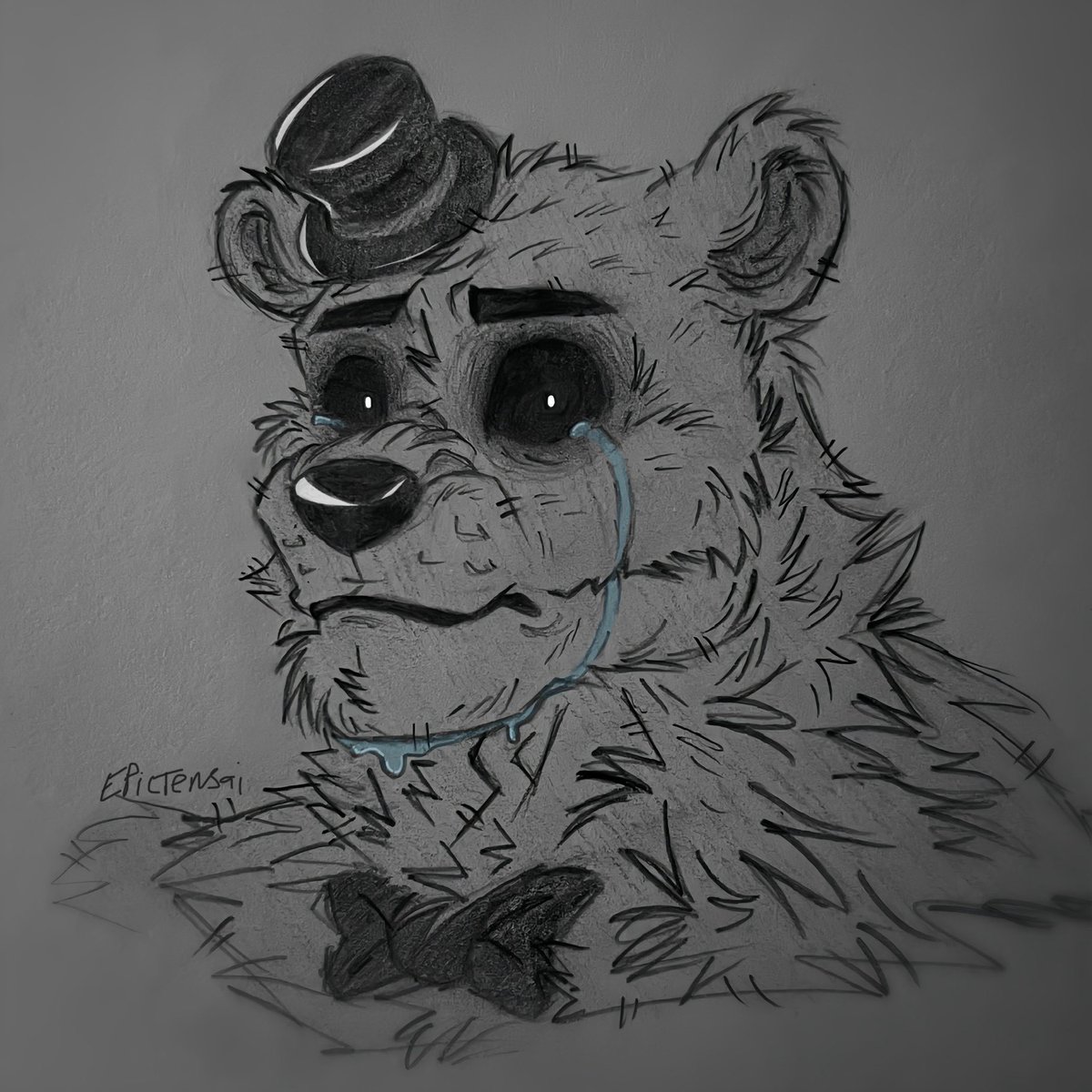 EpicTensai's tweet photo. #art #digitalart #traditionalart #sketch #doodle #originalcharacter #furryoc #anthro #anthroart #furryanthro #furryferal #furry #furryart #fursona #cutefurry #gayfurry #bufffurry #wolf #wolffurry #bear #bearfurry #fivenightsatfreddys #fnaf #fnaffanart #goldenfreddy #fredbear https://t.co/Nco4wloI7M
