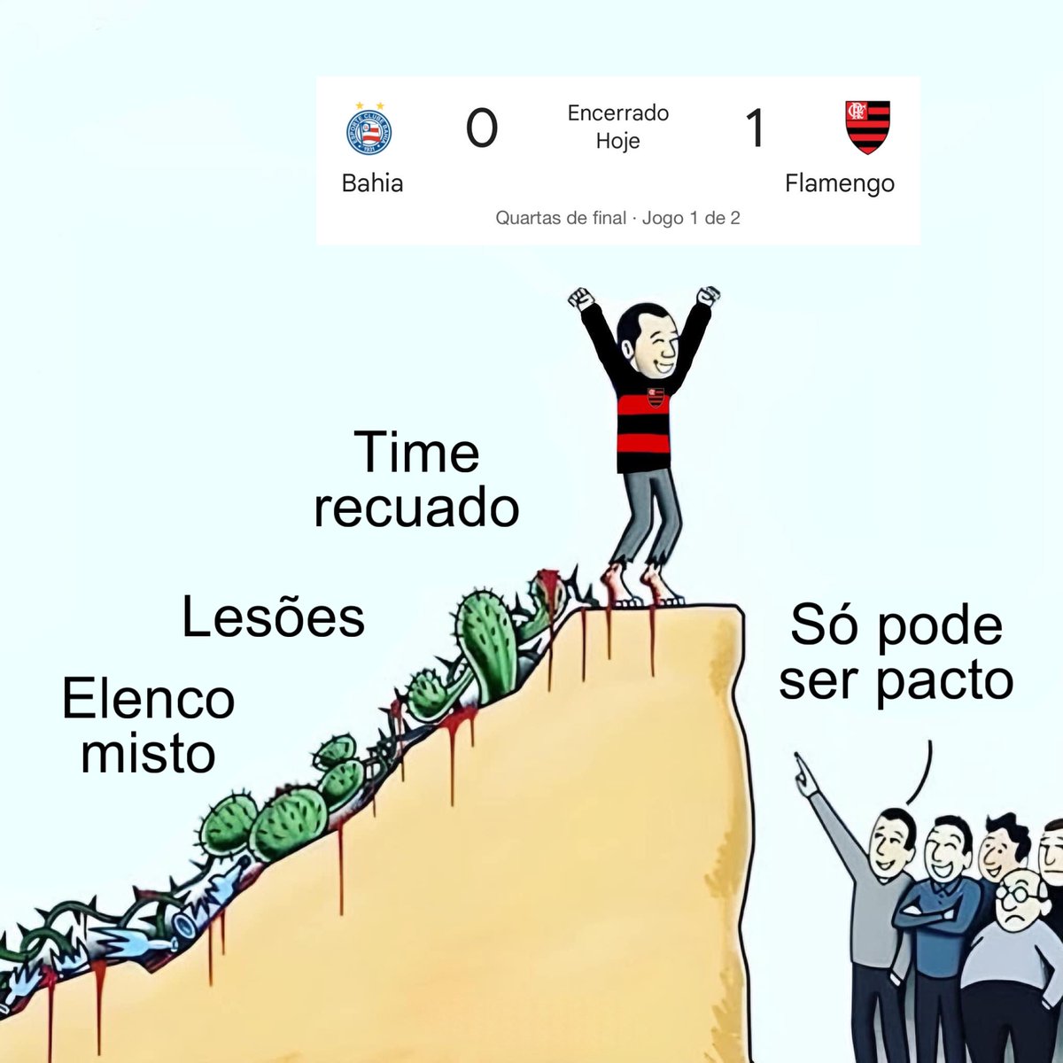Se não for sofrido…