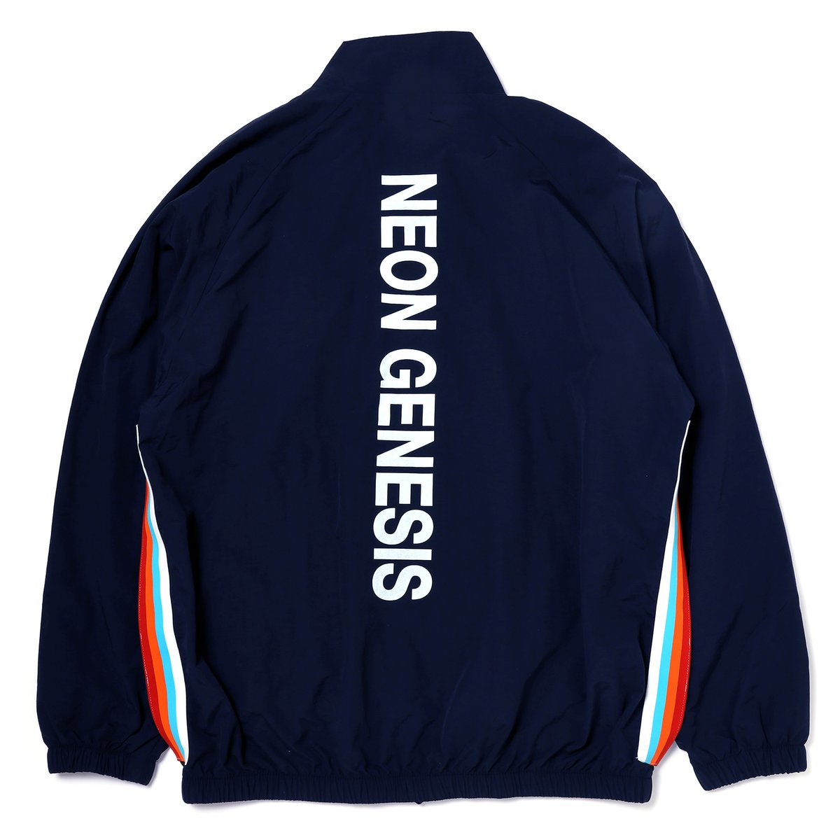 ジャケット・アウター EVANGELION SWITCHING NYLON JACKET EVANGELION SWITCHING NYLON JACKET (BLACK×BLUE×YELLOW(00))(XL