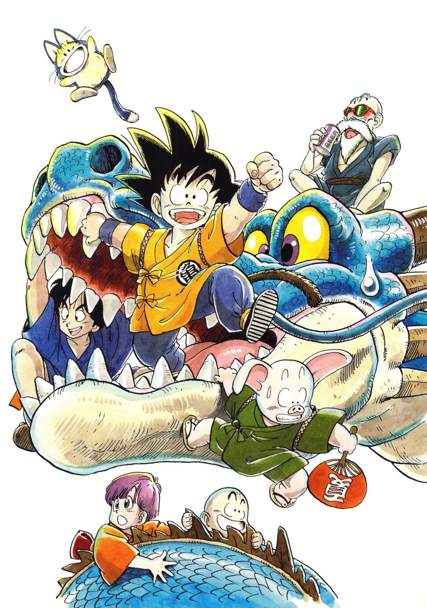 DBPerfectShots's tweet photo. Art by Akira Toriyama https://t.co/LWpYNhEE5x