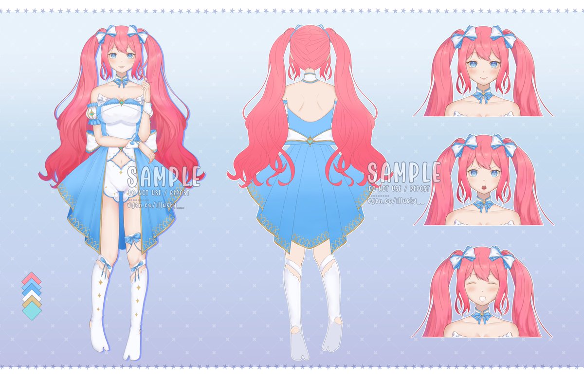 illusty__'s tweet photo. @CmsnArtist_Id Halo, kak! Aku udah punya sample cewek, tapi sample yang agak dewasa baru ada sketsanya doang. 
Kalo flat color aja, bisa under 500k^^
Front + back view 315k
Front + back view + 3 expressions 440k
Silakan DM kalo mau tanya2 dulu~ https://t.co/GS3ER7w5Vn