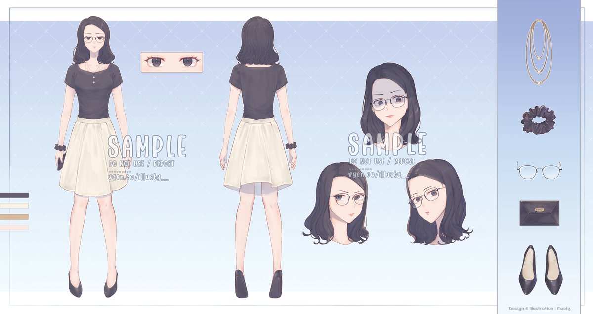 illusty__'s tweet photo. @CmsnArtist_Id Halo, kak! Aku udah punya sample cewek, tapi sample yang agak dewasa baru ada sketsanya doang. 
Kalo flat color aja, bisa under 500k^^
Front + back view 315k
Front + back view + 3 expressions 440k
Silakan DM kalo mau tanya2 dulu~ https://t.co/GS3ER7w5Vn