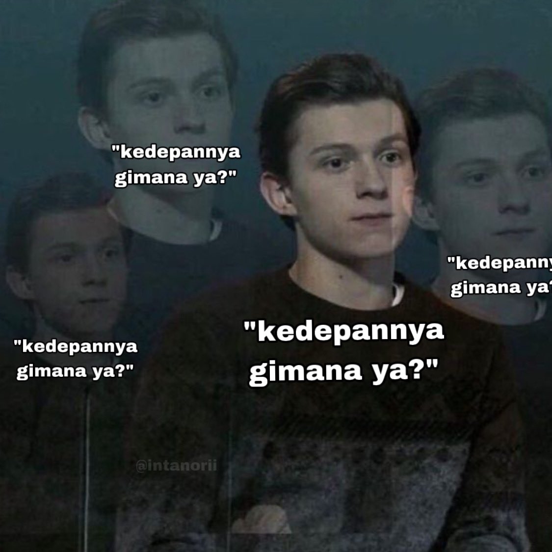 isi pikiranku saat ini: