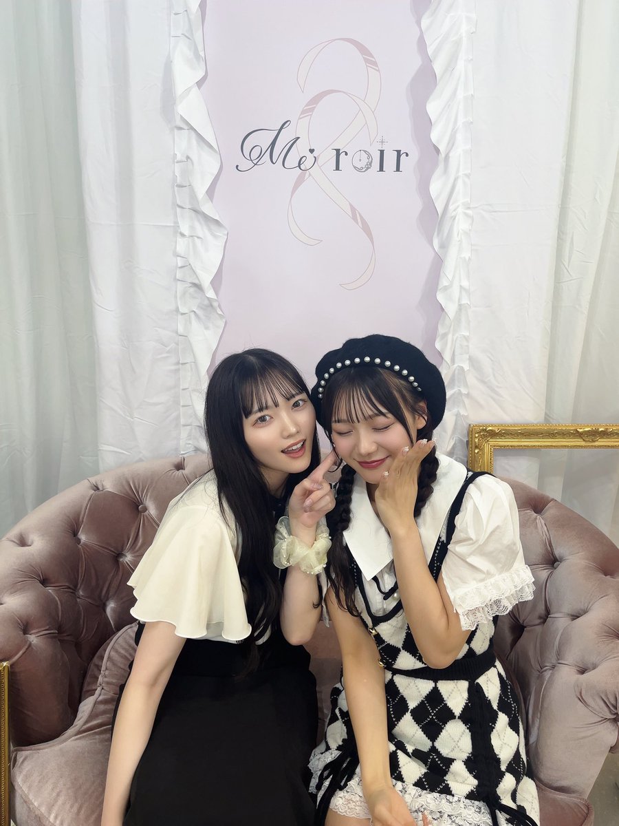 ふーりーさん(古澤里紗)の展示会行ってきたよ①💛 真鍋凪咲💜川本笑瑠