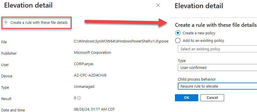 Create #MSIntune #EPM Rules directly from the Elevation Reports!
learn.microsoft.com/en-us/mem/intu…