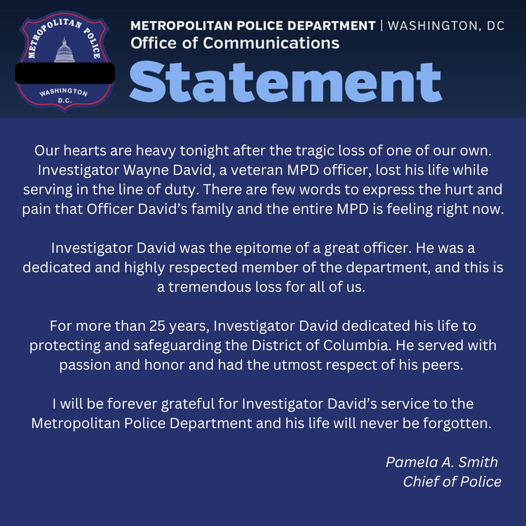 DC Police Department tweet media