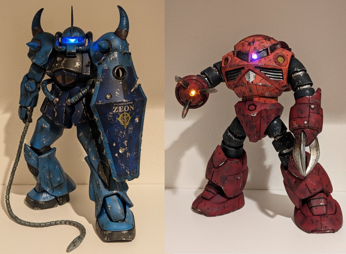 tomopo04's tweet image. ガンプラを昨年末からはじめて増えてきたので少しまとめてみました!😄
MGメインで成形色仕上げ、
ウェザリングが好きなので汚してる機体が多いです!
良ければ仲良くしてください😄
#ガンプラ好きと繋がりたい