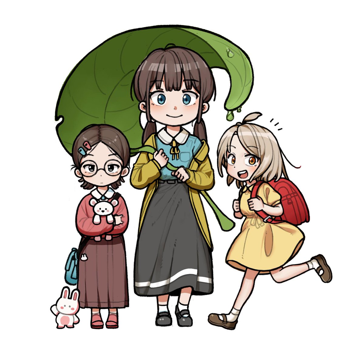 Let’s go to school together, yay! ✨😊
