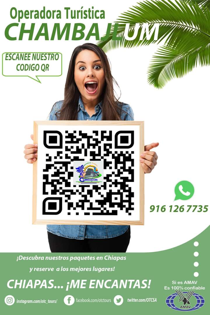 OTCSA's tweet photo. Escanea nuestro código QR y descubre una gran cantidad de paquetes turísticos que tenemos para ti, reserva al 916 126 7735 https://t.co/hKC1zP6wmV