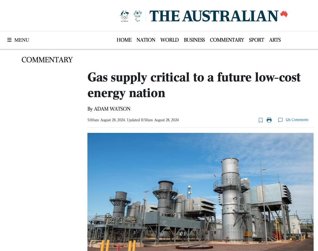 GalileeEnergy's tweet photo. Australia’s east coast may have dodged a winter bullet but the @AEMO_Energy says if Australia wants a smooth transition to #netzero, more #gas is
essential. See more in the @Australian 👇https://t.co/qjmEn1PQlf
#cleanenergytransition #eastcoastgasmarket https://t.co/lq6kqBjPLL