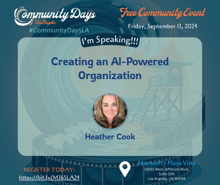 Microsoft Community Days Los Angeles tweet media