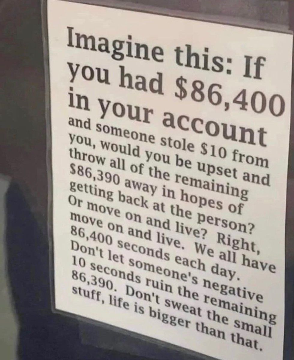 Don't let others control you. 

Time is too precious.