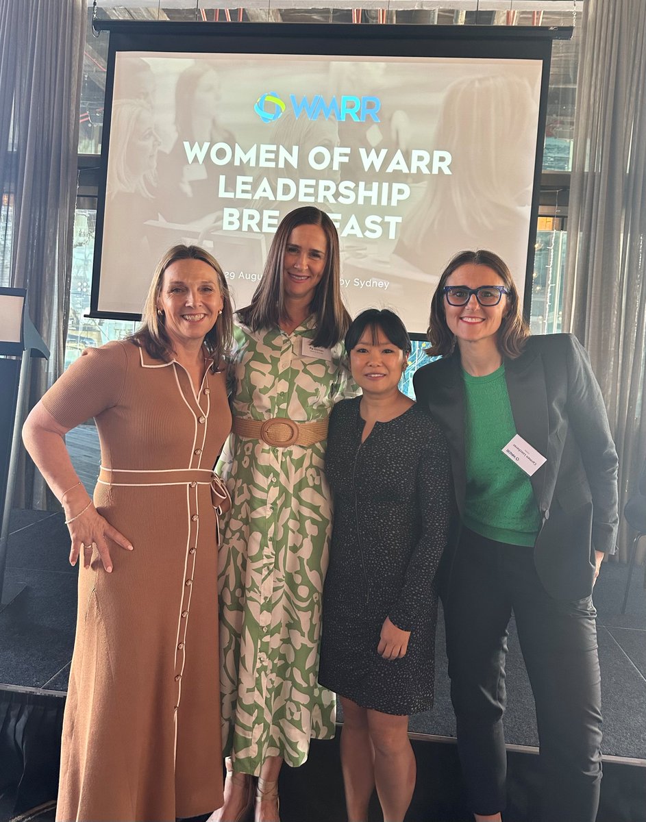 WMRRAus's tweet image. Thank you to all our amazing #WARRiors who attended the sold-out NSW Women of WARR Leadership Breakfast this morning. Check out the highlights of their presentations on our @LinkedInAU page @NSW_EPA @VeoliaANZ @CeoWmrr #wmrr #warr #leadership #wow #women 
linkedin.com/posts/wmrr_war…