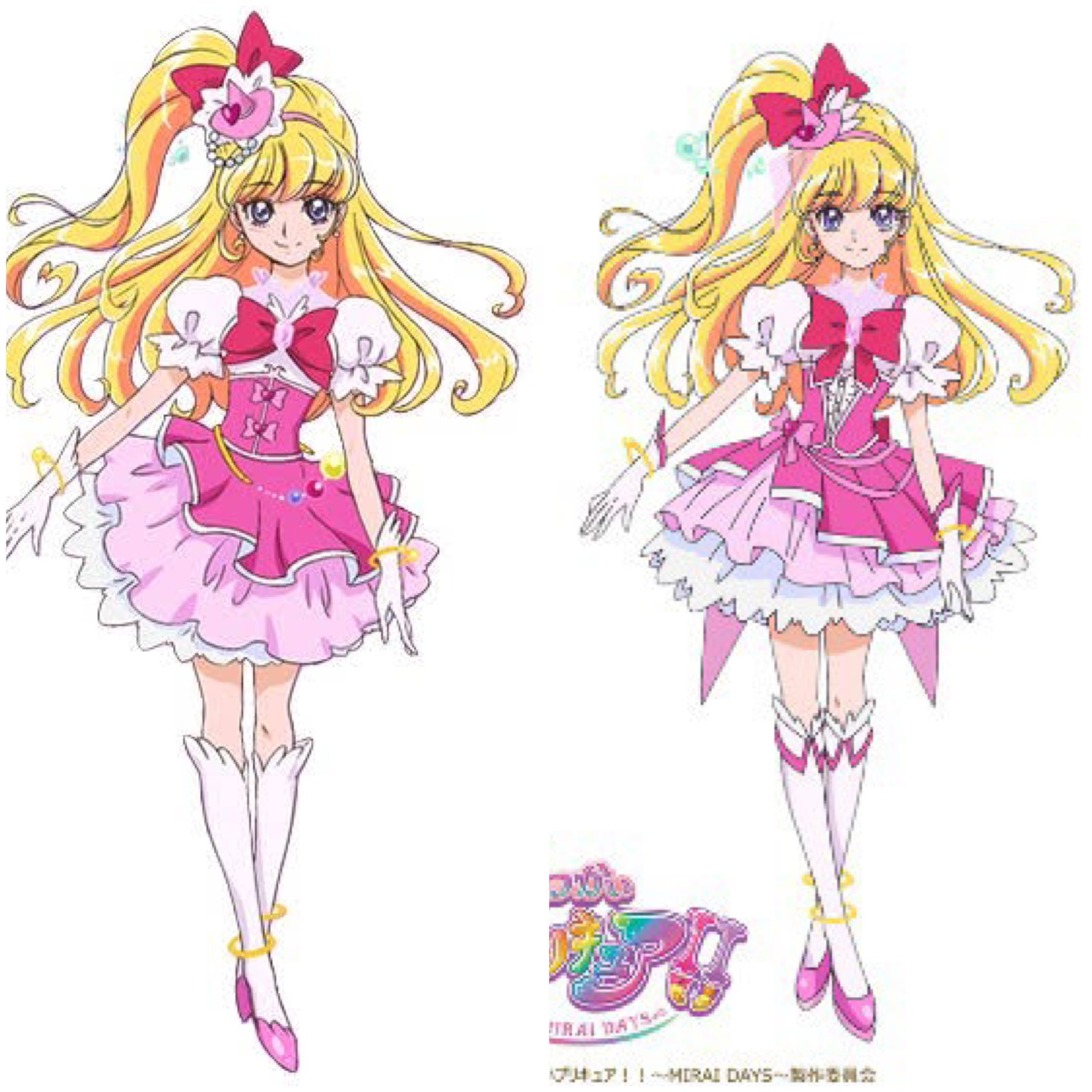 L】魔法つかいプリキュア～MIRAI DAYS～ キュアミラクル コスプレ衣装