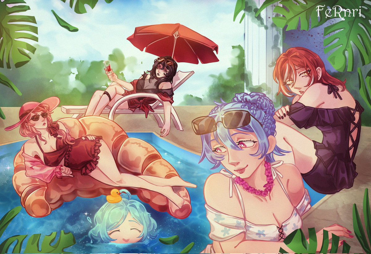 🌿☀️🌊
#enstプラス #enstars #femstars
