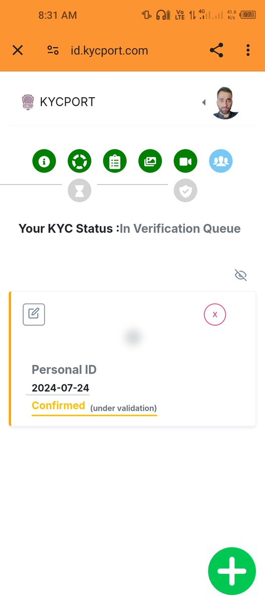 Mrj4772's tweet photo. @BigDott_Sidra Still waiting for kyc https://t.co/ZtS3DkZWf3