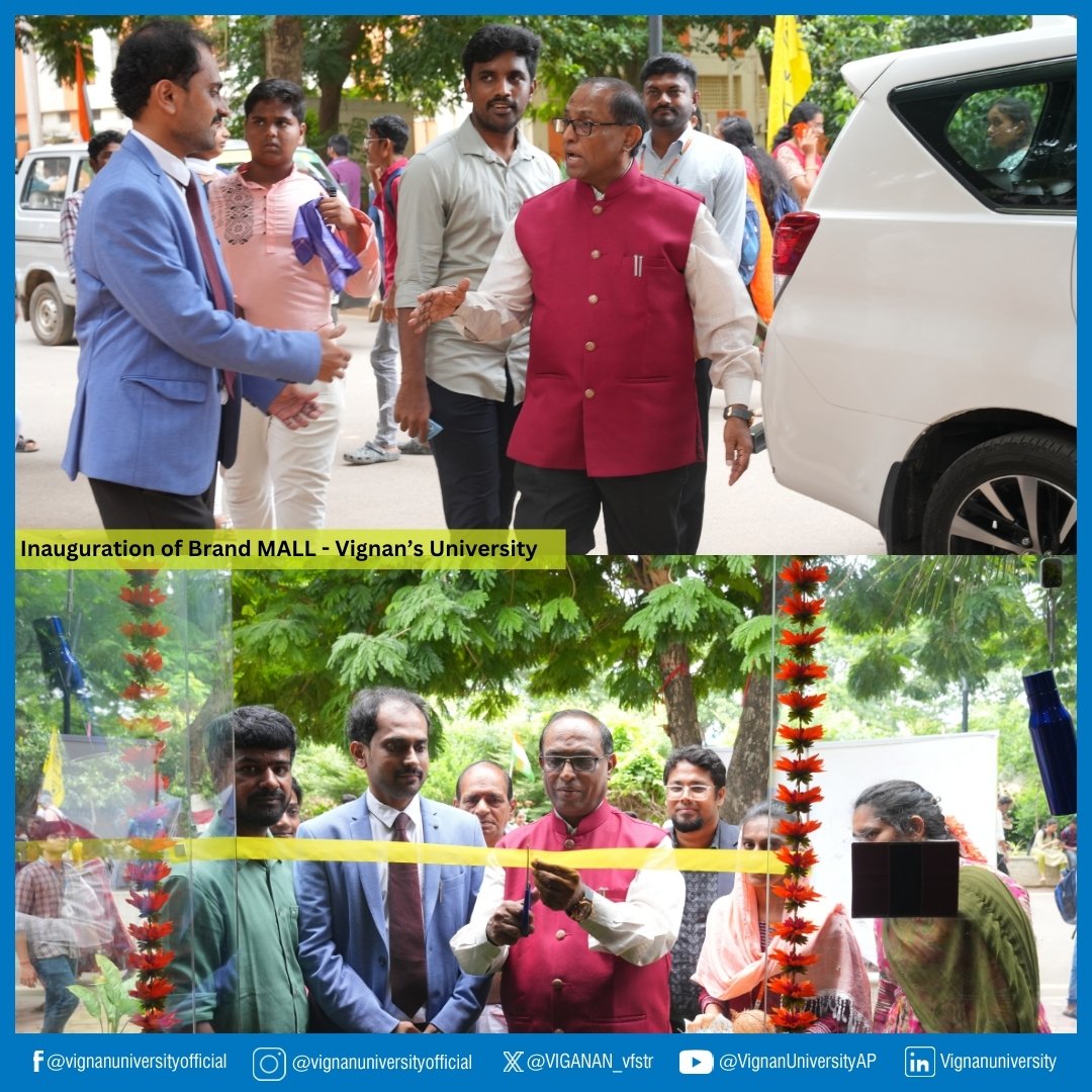 Vignan's University Official tweet media