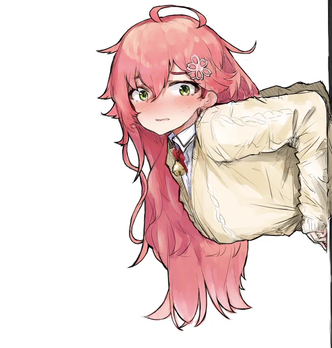 【再投稿】 かべにはまったみこち