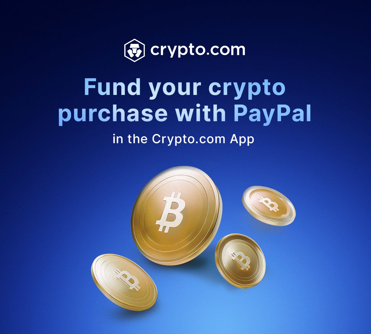 US Customers: You can now use @PayPal to fund purchases of crypto in the  https://t.co/hcDm4vdJaJ App, taking us one step closer to our vision of  cryptocurrency in every wallet! 👛 Supports 350+