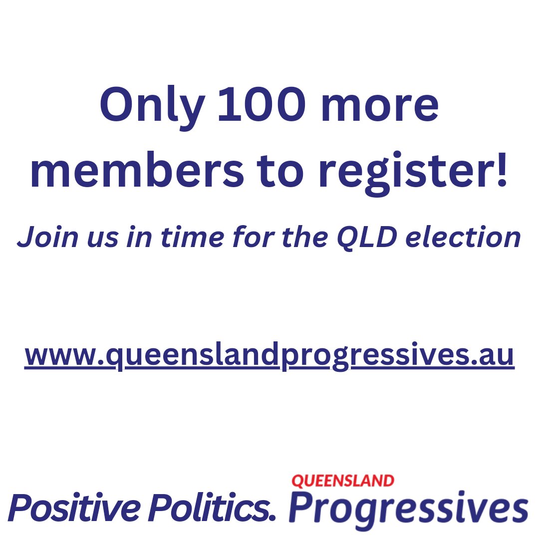 Queensland Progressives tweet media
