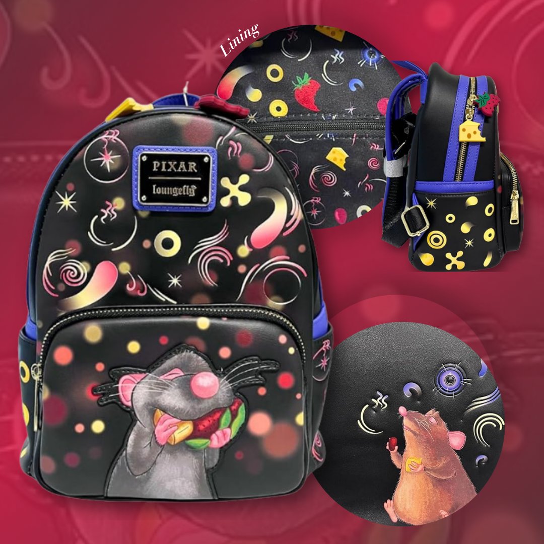 loungeflynews's tweet photo. New! Available Now: Loungefly Disney Pixar Ratatouille Remy Food Scene Mini Backpack
Exclusive

💎 Only available from Modern Pinup

Buy ➞ https://t.co/Co80WV74z8 (amazon) https://t.co/lyzQuHvSRU