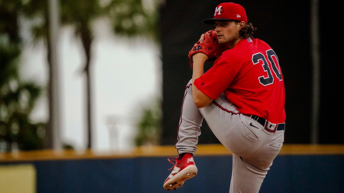 mbraves's tweet photo. Tip of the cap to the kid from Meridian, @landon_harper8, on Wednesday night. The @SouthernMissBSB product had six strikeouts with some special fans in the stands! 💪 https://t.co/3gAe5Tg3TW