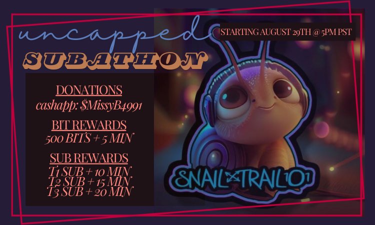 Snailxtrail101's tweet photo. Come by an help support me just dropping by the stream :) https://t.co/RTYG0vKgm5