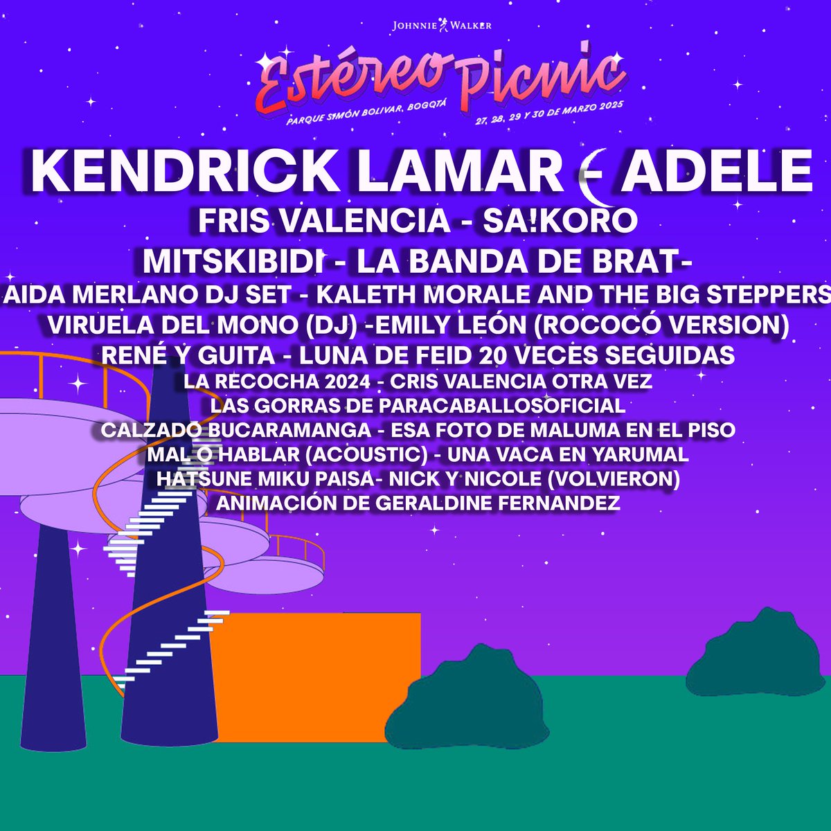 MKKK SE FILTRÓ EL LINE UP!!!!!!