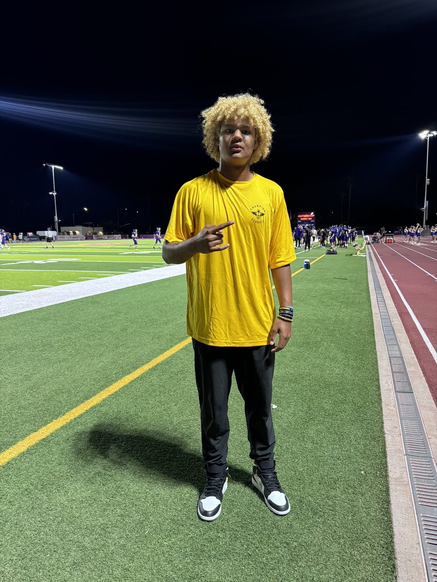 Caught up with the ‘29 QB Linc Frazier who just received an offer to Arizona State!!

“It was exciting that Coach Dillingham and Coach Arroyo thought enough of me to give me this opportunity, but I know I gotta keep working!”
