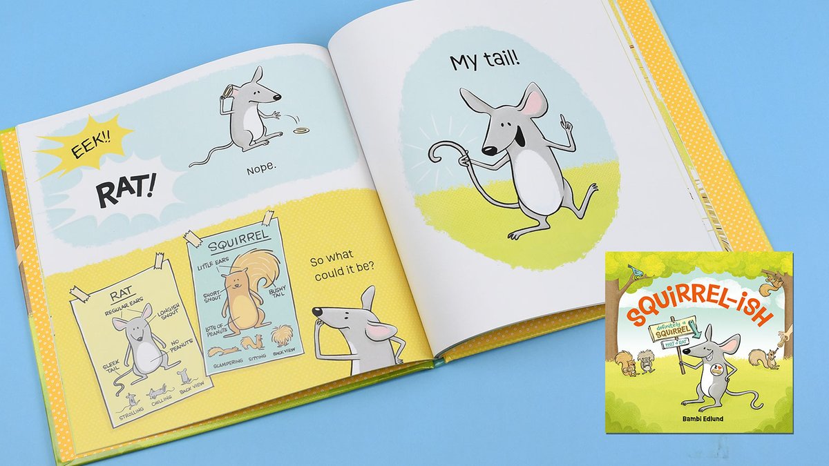 owlkids's tweet photo. NEW FOR FALL!

SQUIRREL-ISH by #BambiEdlund 🐭🥜

Brightly illustrated and packed with hilarious details and hidden gags, this ode to self-love reminds readers that the grass isn’t always greener on the other side.

Publishing September 15, 2024.

#NewBooksForFall https://t.co/oNnGG3RI10