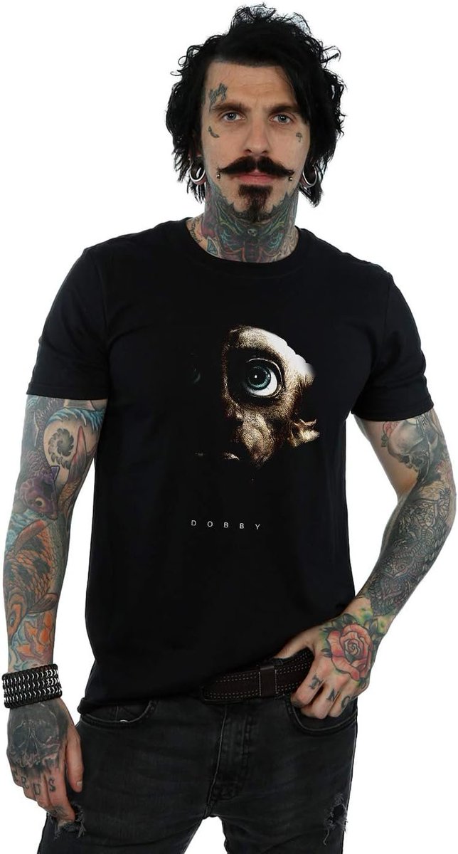 exitthrugftshop's tweet image. Warner Bros &quot;Dobby Half Face Adult T-Shirt&quot;