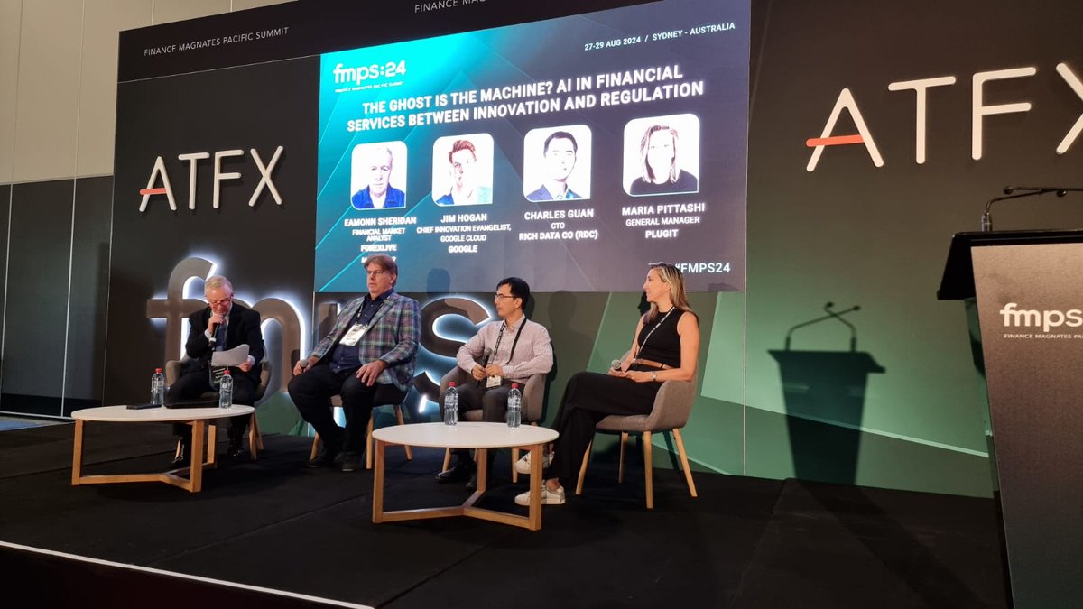 F_M_events's tweet image. Join us at Centre Stage now for &quot; The Ghost IS The Machine? AI in Financial Services&quot;.

#fmps #fmps24 #fmevents