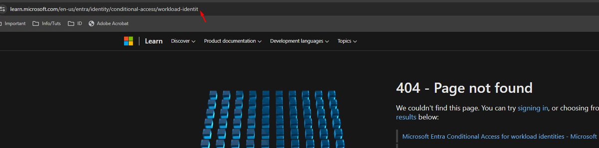 gains_matthew's tweet photo. @msftsecurity Hi guys, Just a heads up the URL set here is missing a "y" at the end so you get a 404 when selecting it

Security Portal takes you to image 2, but add a "y" and it works https://t.co/h0gx0S3KoW