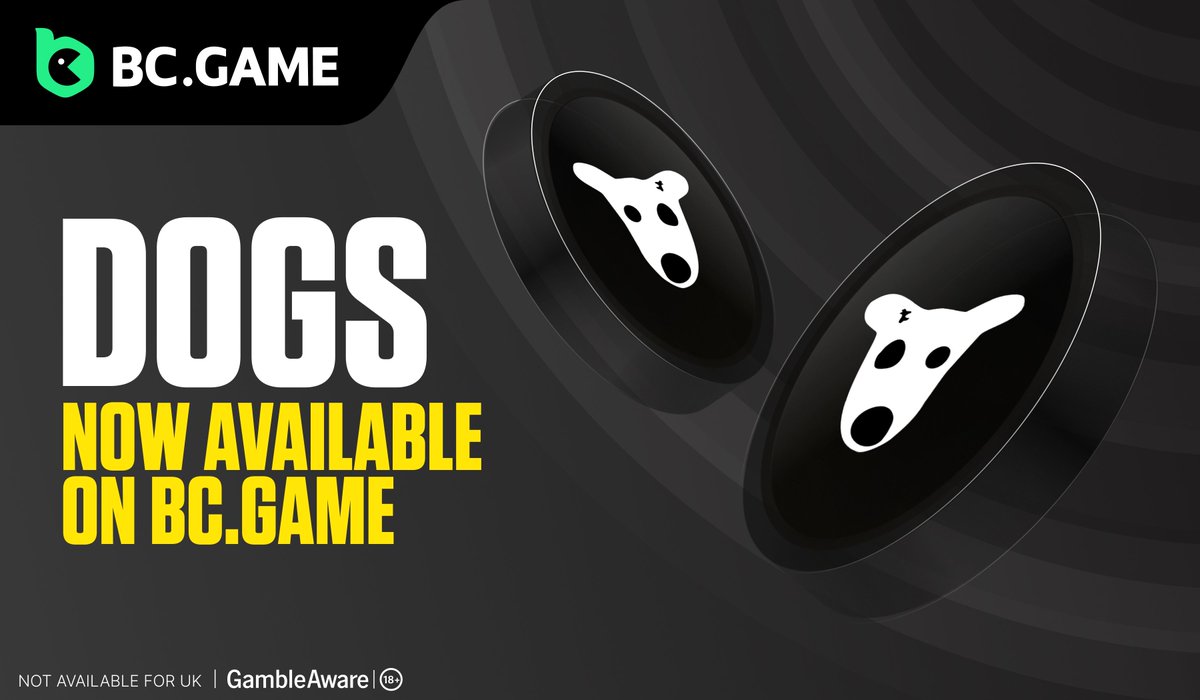 BC.GAME (@bcgame) on Twitter photo 🚀 Exciting news! 🎉 <a href="/realDogsHouse/">Dogs Community 🦴</a> has landed on BC.GAME!
To celebrate, we’re giving away $200 worth of $DOGS to 20 lucky winners! 🎁
💸 Follow, RT, ♥️, and comment your UID!
#BCGAME #dogs #telegram #TON 🚀 Exciting news! 🎉 <a href="/realDogsHouse/">Dogs Community 🦴</a> has landed on BC.GAME!
To celebrate, we’re giving away $200 worth of $DOGS to 20 lucky winners! 🎁
💸 Follow, RT, ♥️, and comment your UID!
#BCGAME #dogs #telegram #TON