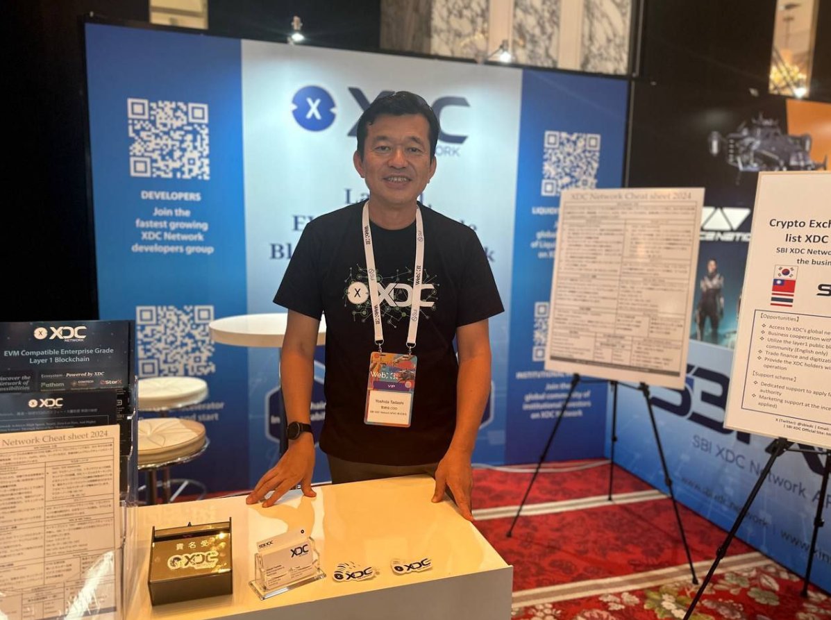 CryptoQueenVinn's tweet photo. Day 2 of WebX ASIA is wrapping up soon! 🎉 Don't miss your chance to visit us at Booth C22.

Event Details: 
Date: August 28-29, 2024. 
Booth No: C22
Location: The Prince Park Tower, Tokyo 

#WebX #SBIXDCNetworkAPAC #WebXASIA #Tokyo #XDCNetwork #BuildOnXDC