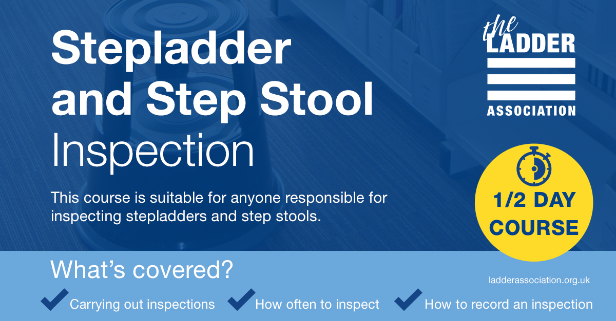 ❓Did you know, we recently launched two NEW training courses for stepladders and step stools? 
☑️Stepladder and Step Stool Inspection
☑️Stepladder and Step Stool User &amp; Inspection 

Read more: ecs.page.link/rABLU
Find your local training centre: ecs.page.link/ncVbt
